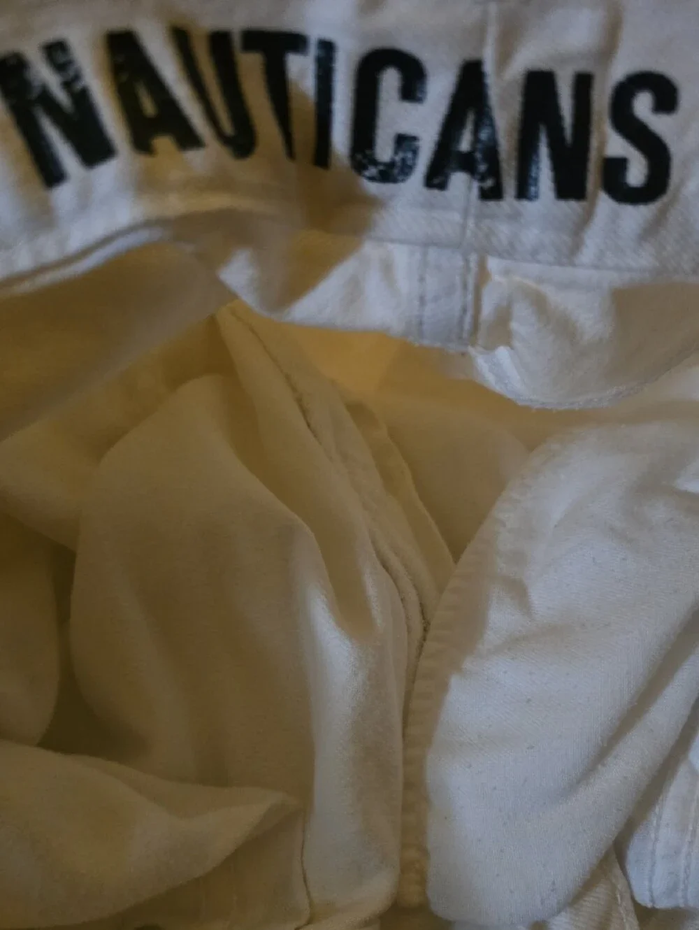 Nauticana Co Jeans Men's Size 34 White Tapered Fit White Jean